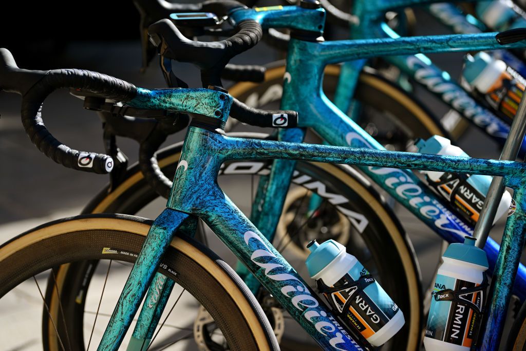 The Astana Qazaqstan 2023 team issue Wilier Triestina bikes