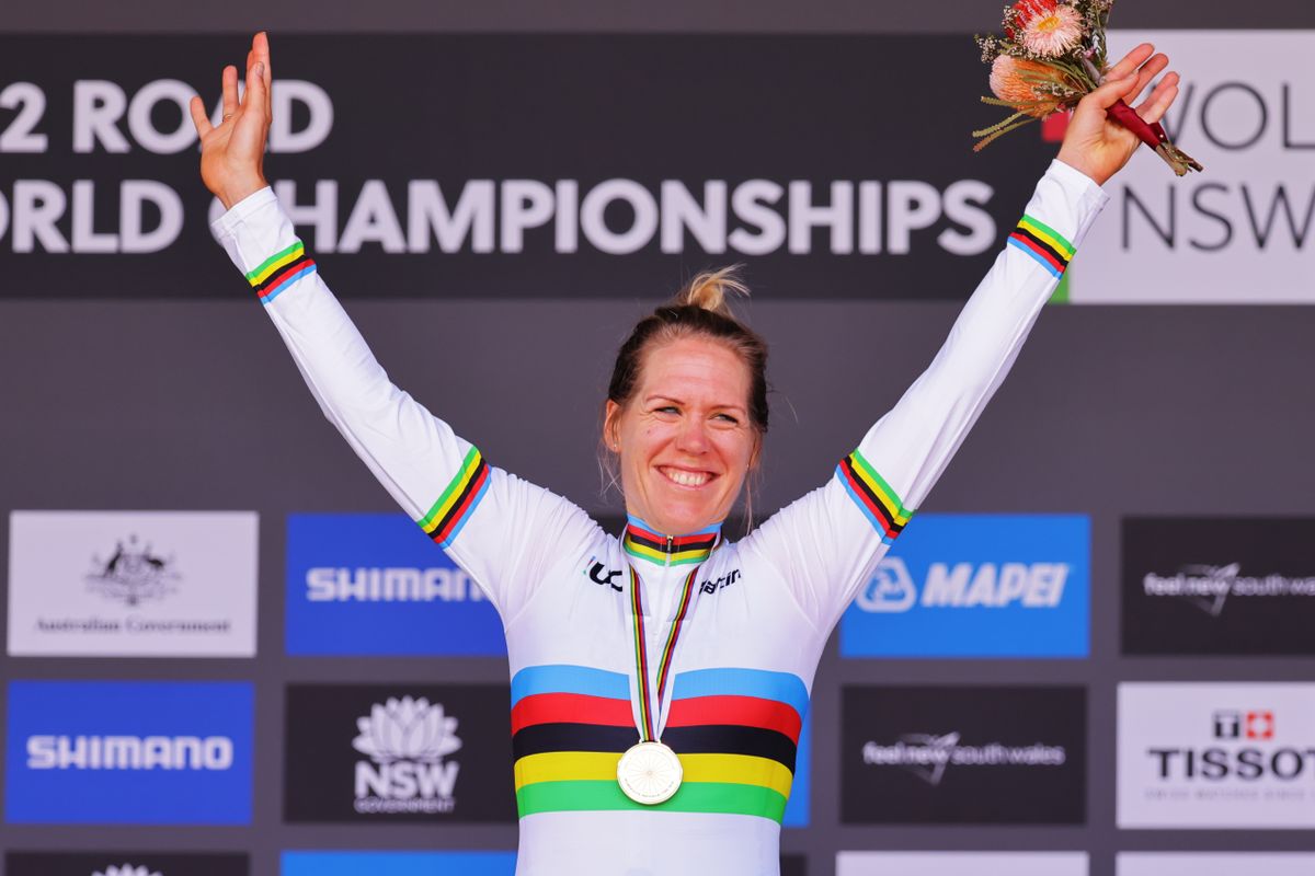 Ellen van Dijk won her third time trial world title in 2022 but didn