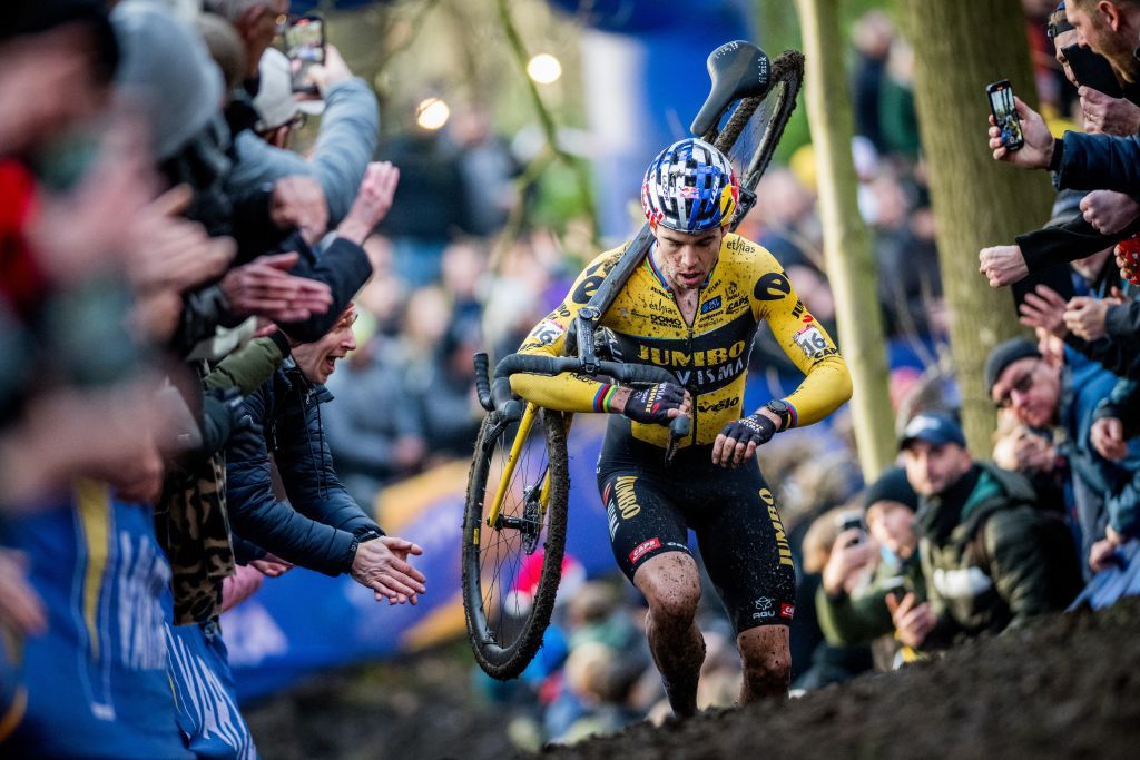 Belgian Wout van Aert pictured in action during the men