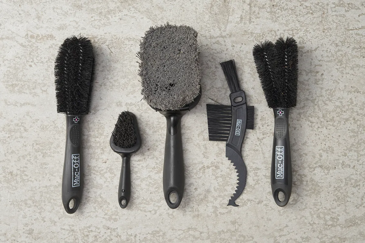 Muc-Off 5x Premium Brush Set pour l'entretien du vélo