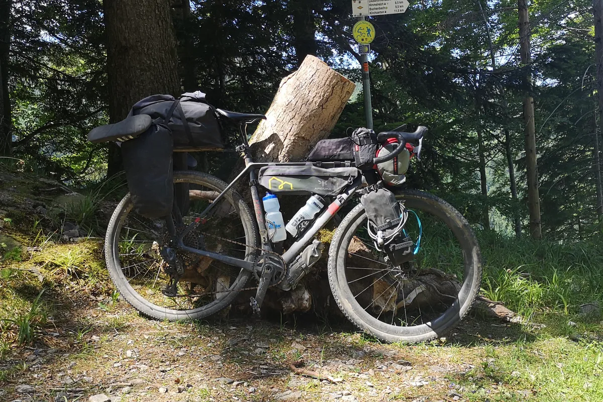 vélo lauf bikepacking