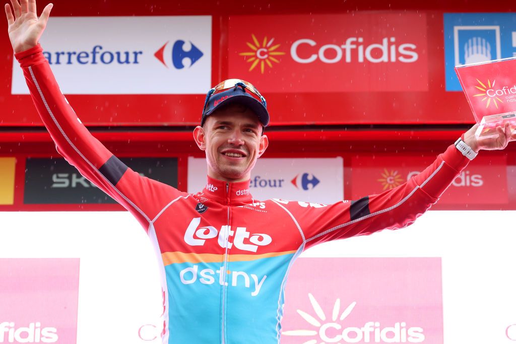 Andreas Kron (Lotto-Dstny) won stage 2 of the 2023 Vuelta a España