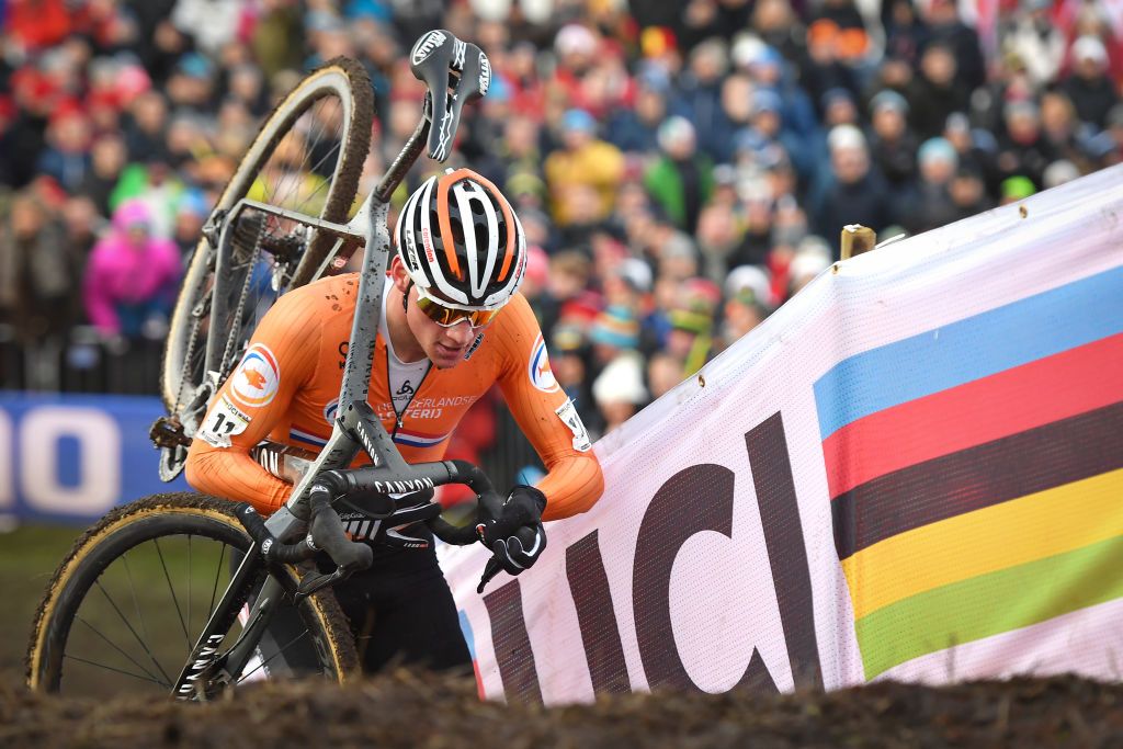 Mathieu Van Der Poel at the 2019 UCI Cyclocross World Championships