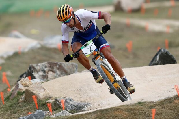 Peter Sagan during the Olympic Games in Rio de Janeiro