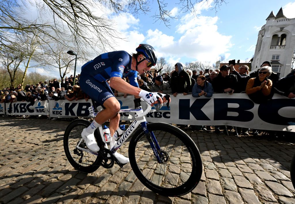 2024 Gent-Wevelgem: Laurence Pithie in action