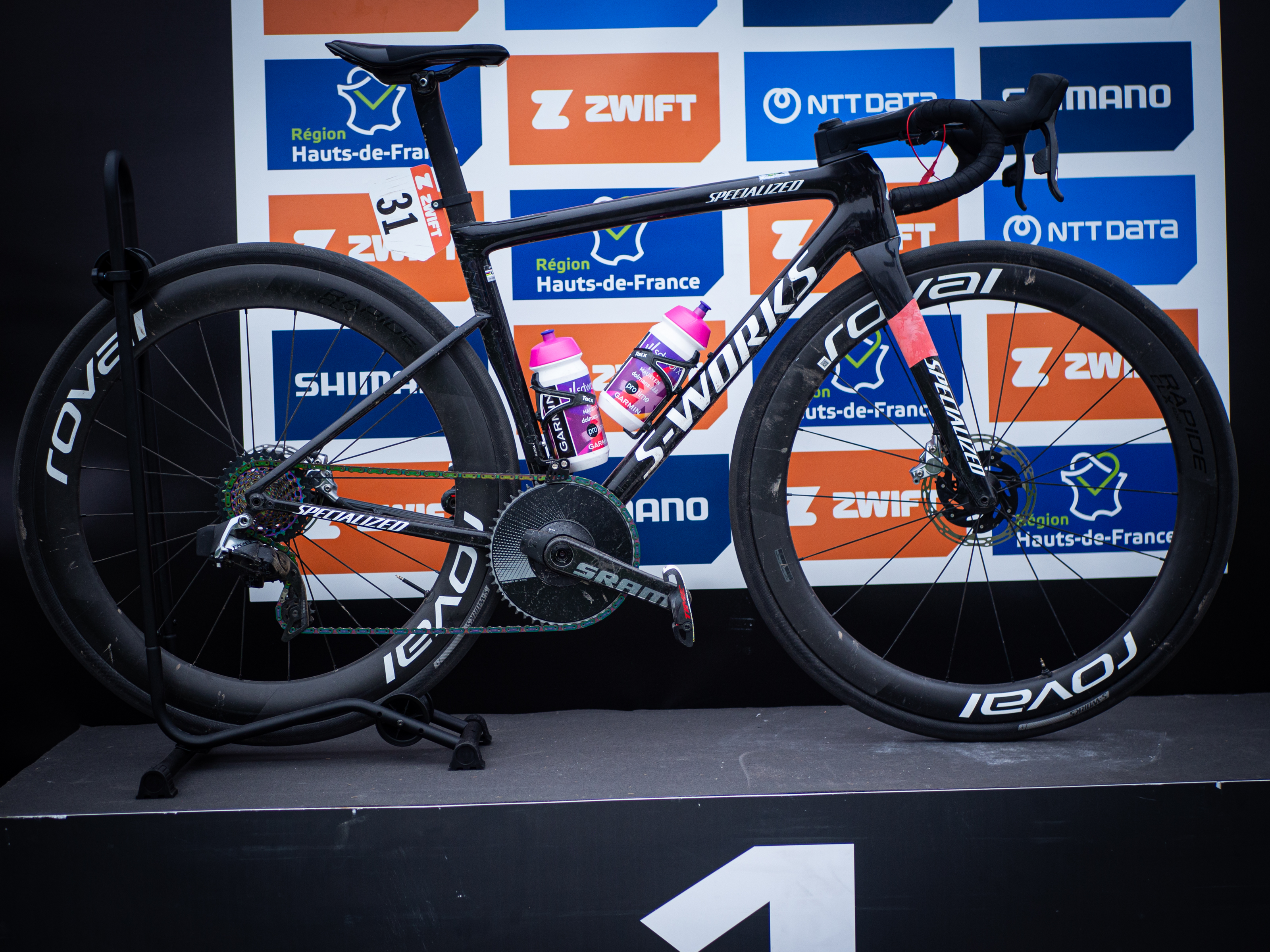 Le S-Works Tarmac SL8 de Lotte Kopecky de Paris Roubaix