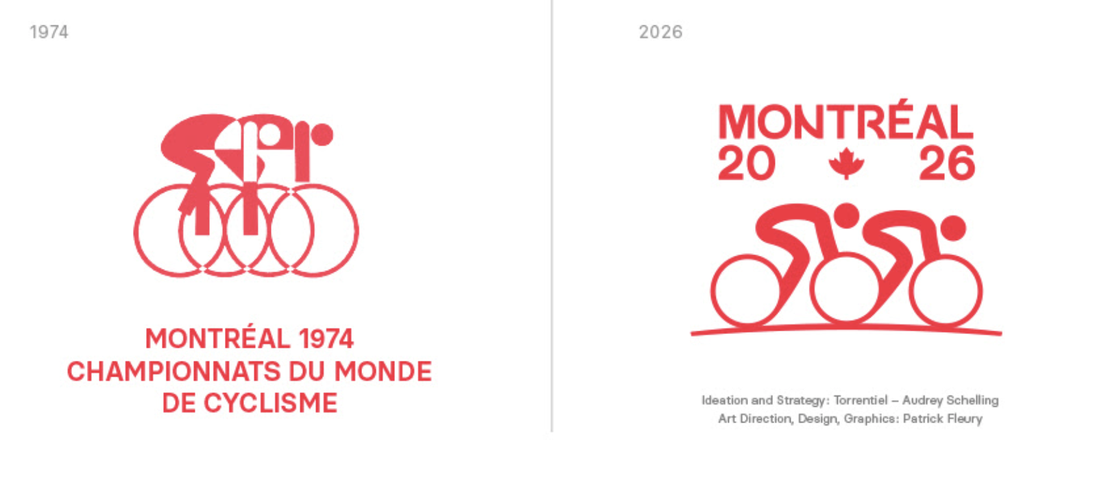 Logo officiel des Championnats du Monde Route UCI 2026