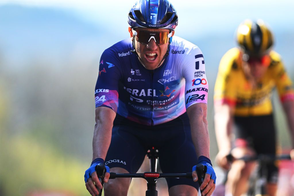 Michael Woods (Israel-Premier Tech) finished fourth at the 2023 edition of La Flèche Wallonne
