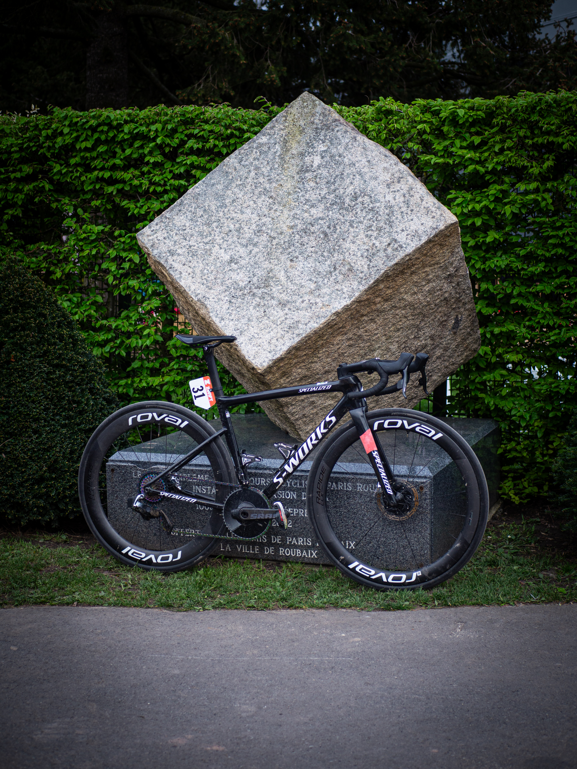 Le S-Works Tarmac SL8 de Lotte Kopecky de Paris Roubaix