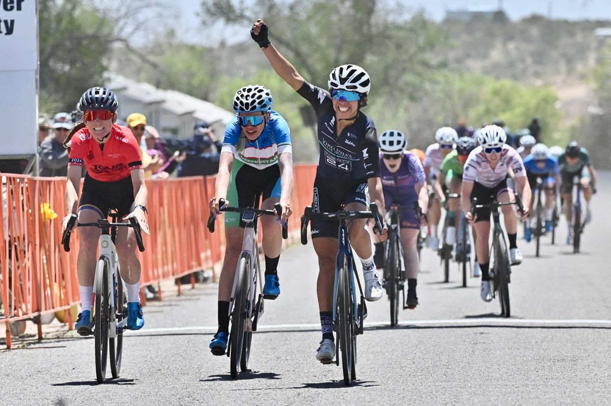 Marlies Mejias Garcia wins stage 2 at Tour of the Gila in 2024