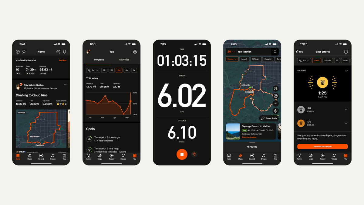 Strava updates