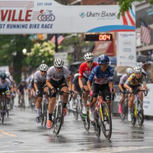 Coryn Labecki (EF Education - Cannondale) rides just her second race after winning the 2024 USA Cycling Pro Criterium National Championship