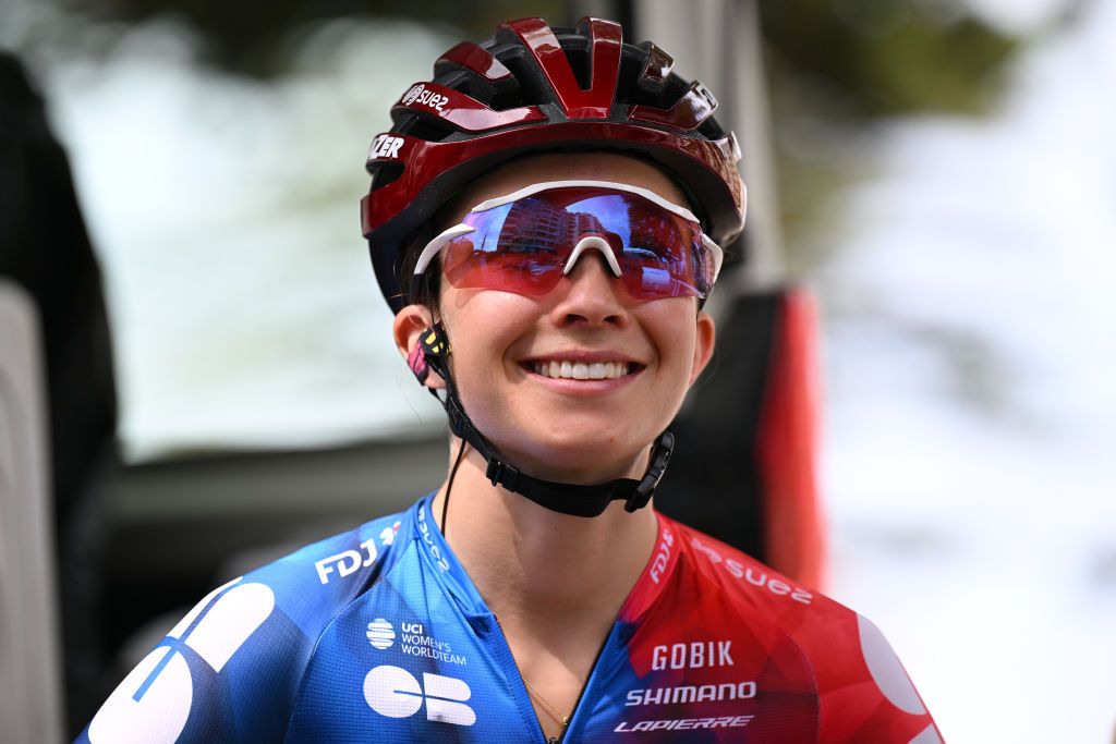 Cecilie Uttrup Ludwig started her 2024 season at the Tour Down Under