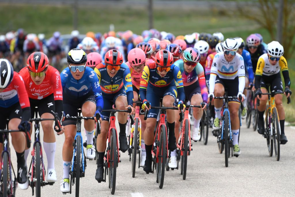 Elisa Balsamo on stage 1 at Vuelta a Burgos