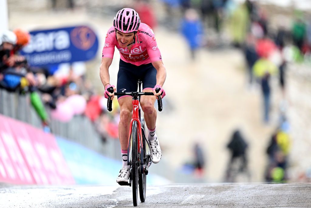 Geraint Thomas (Ineos) in the leader