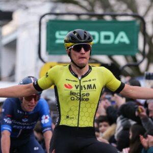 Olav Kooij has three WorldTour wins in 2024 for Visma-Lease a Bike
