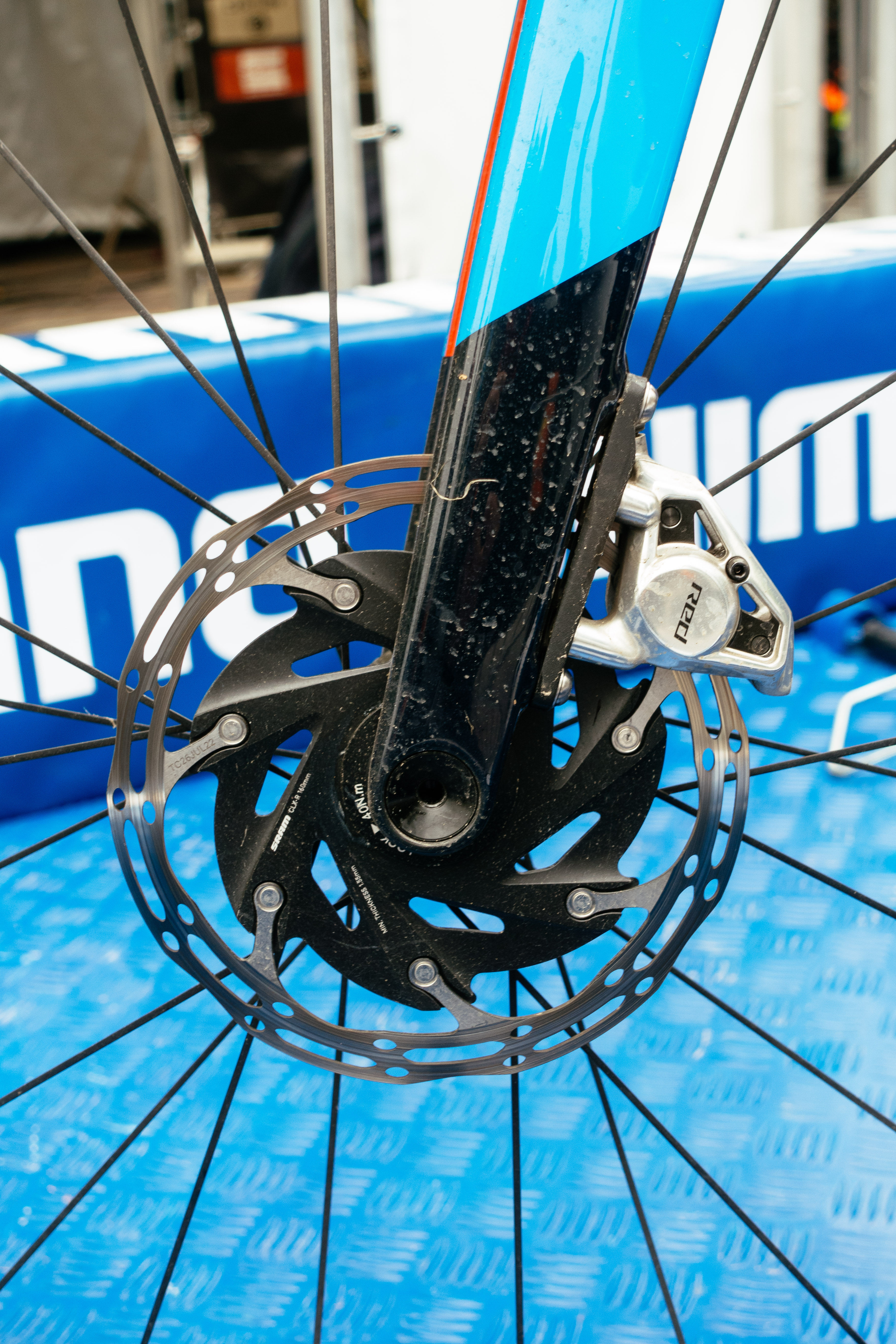 Le nouveau vélo de Mads Pedersen