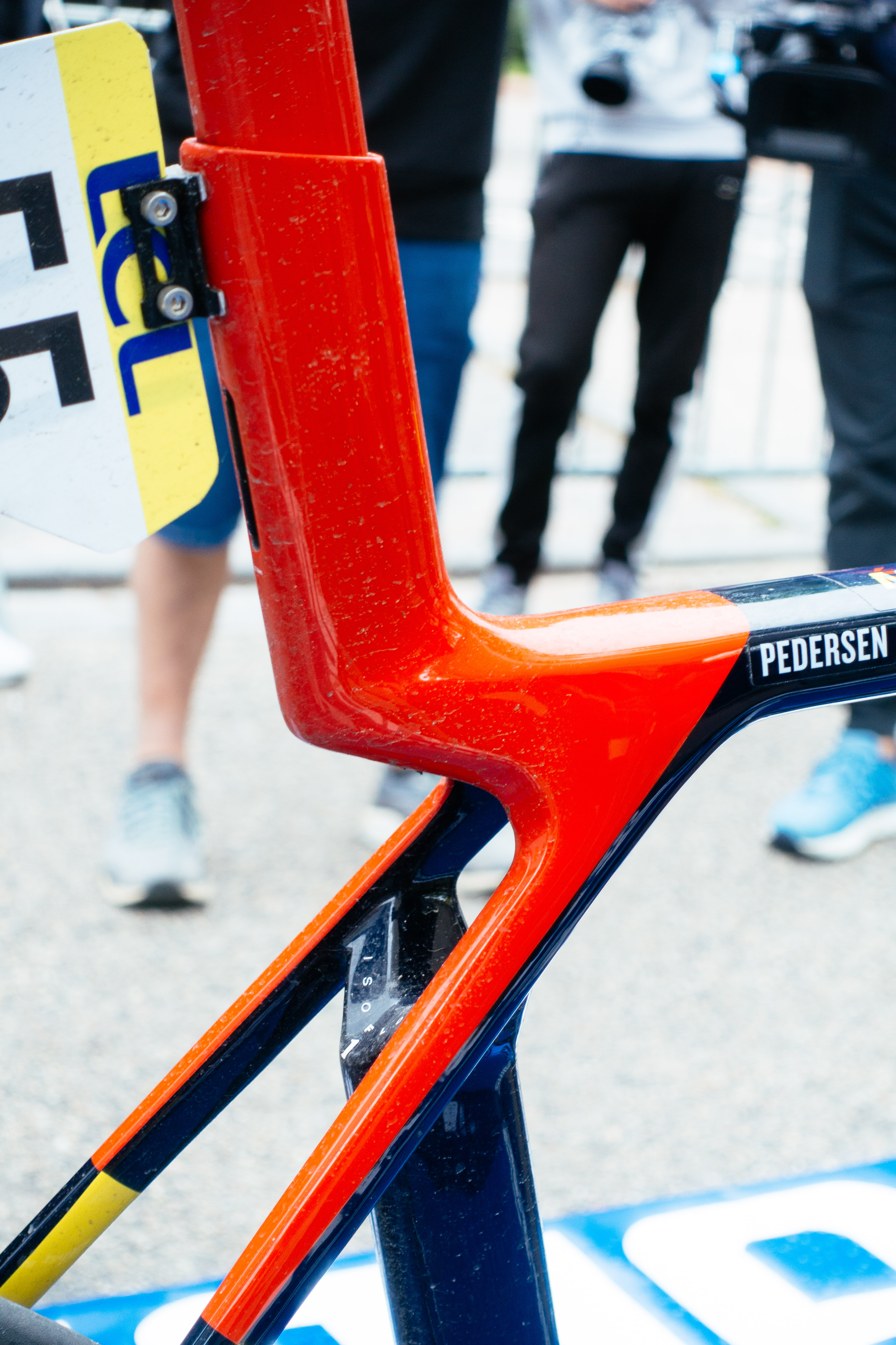 Le nouveau vélo de Mads Pedersen