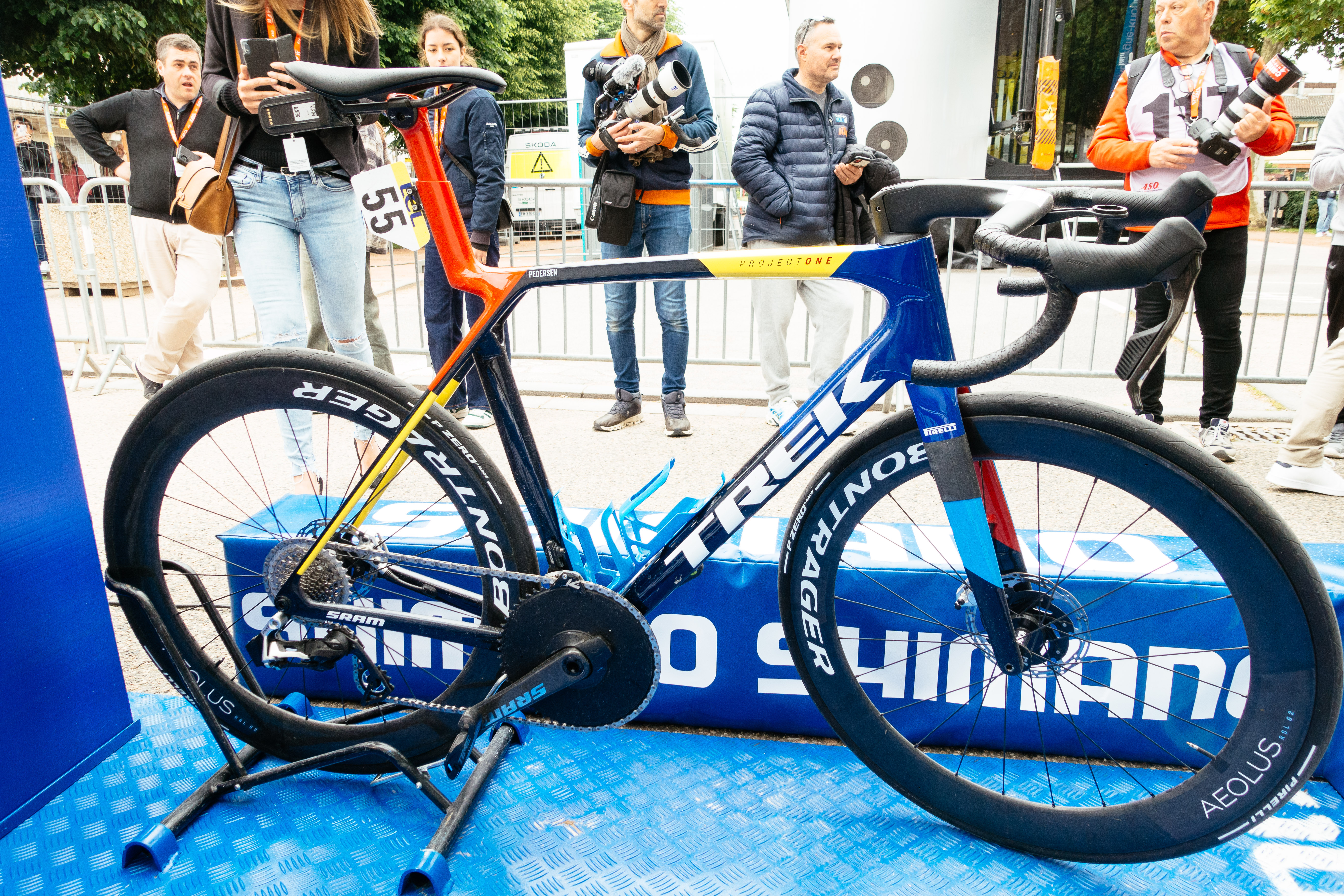 Le nouveau vélo de MAds Pedersen