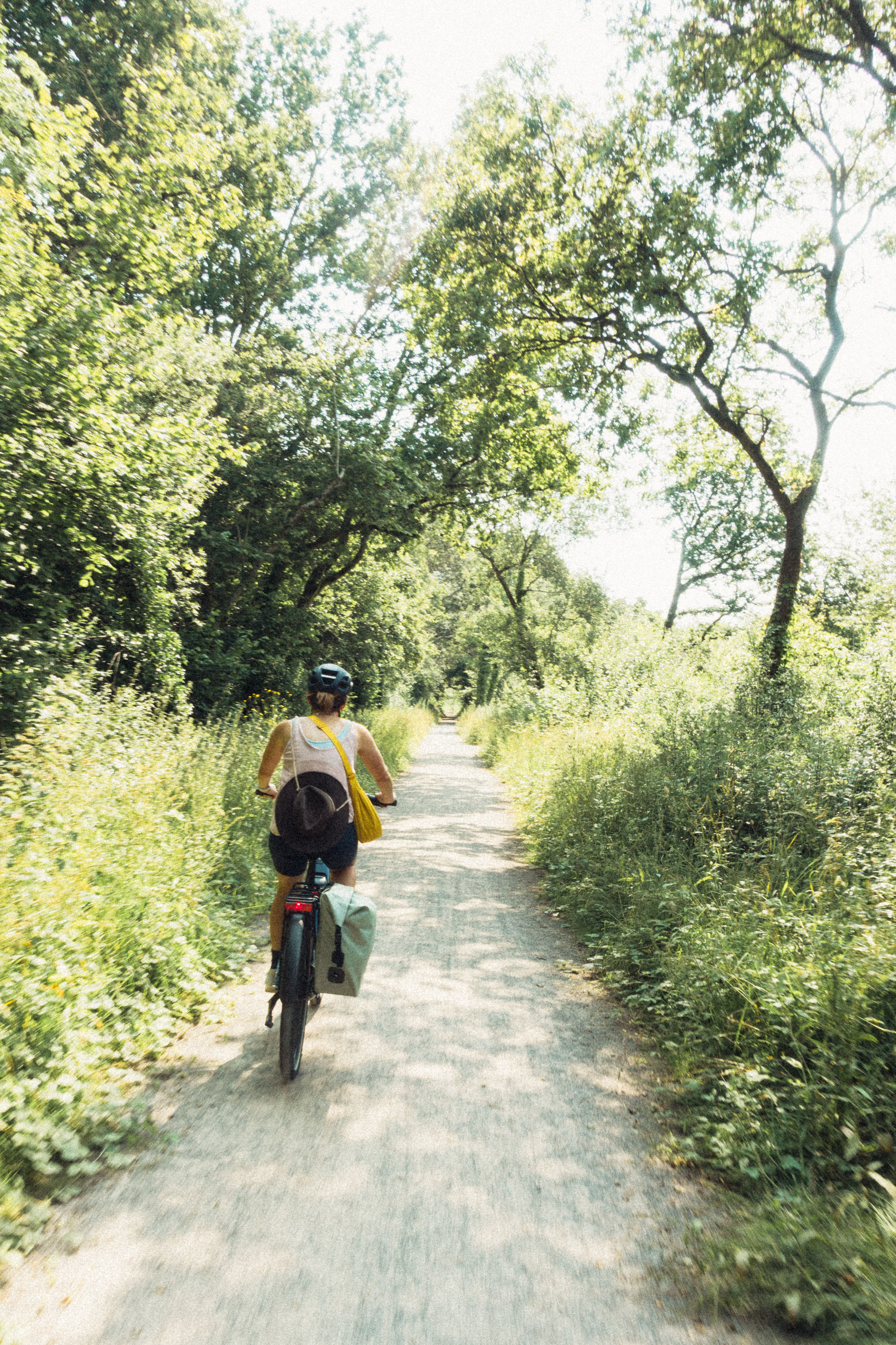 Faire du vélo jusqu'à Glastonbury