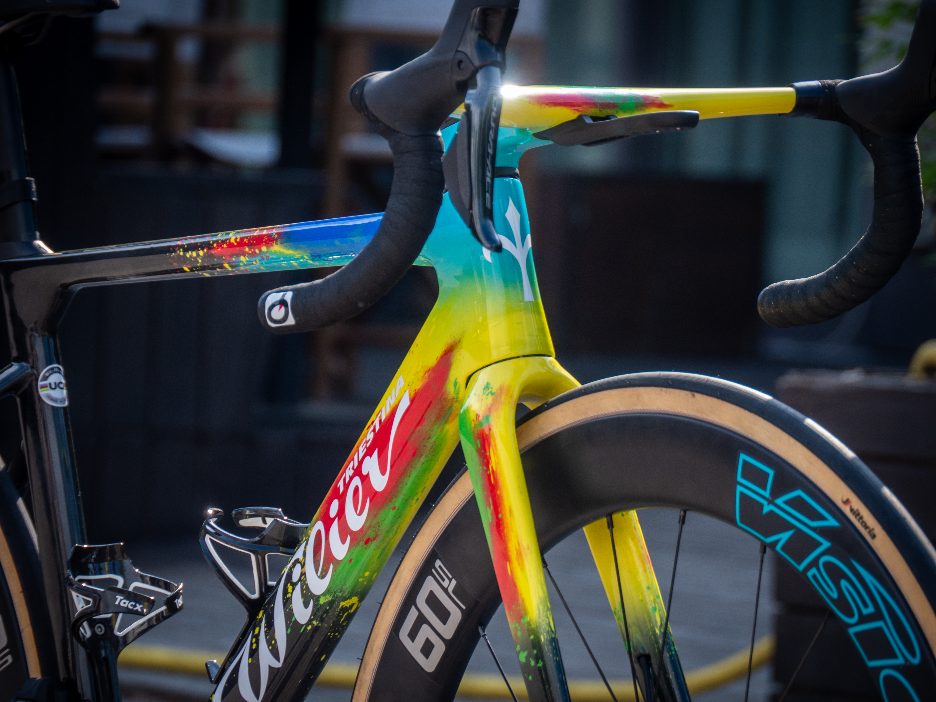 La peinture du Wilier Filante SLR de Cavendish