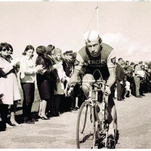 Barry Hoban rides at Paris-Nice in 1966