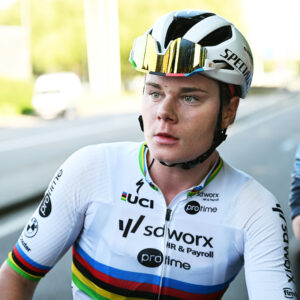 Lotte Kopecky at Liege Bastogne Liege 2025