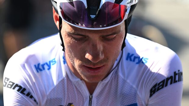 Remco Evenepoel at the 2025 Tour de France