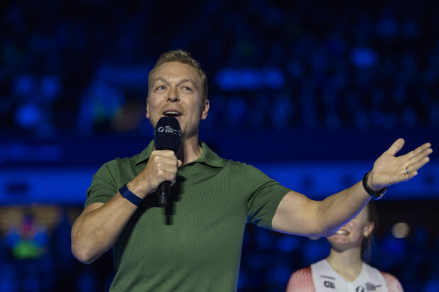 Sir Chris Hoy at the UCI Track Champions League