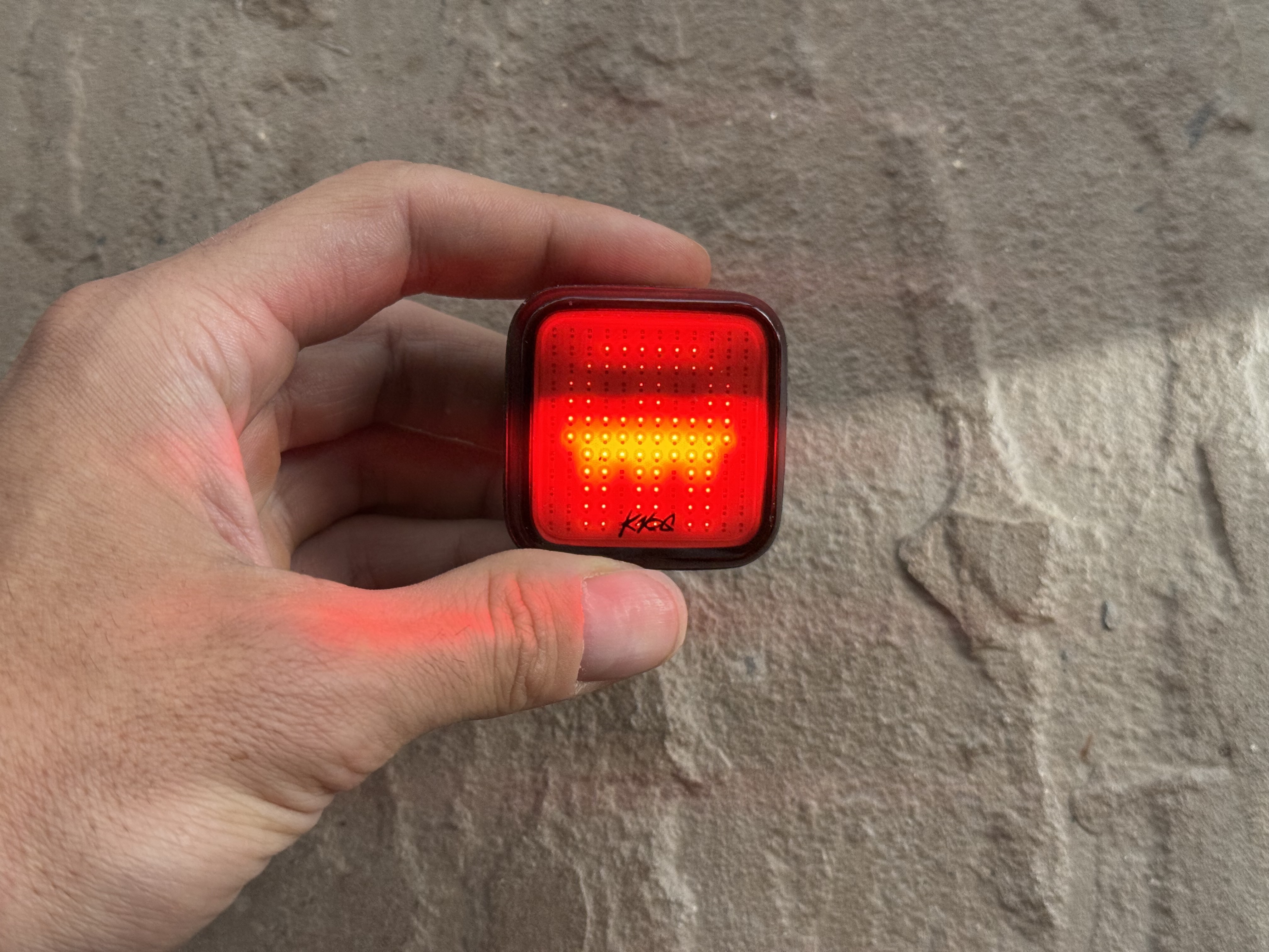Lumière du vélo arrière blinder knog