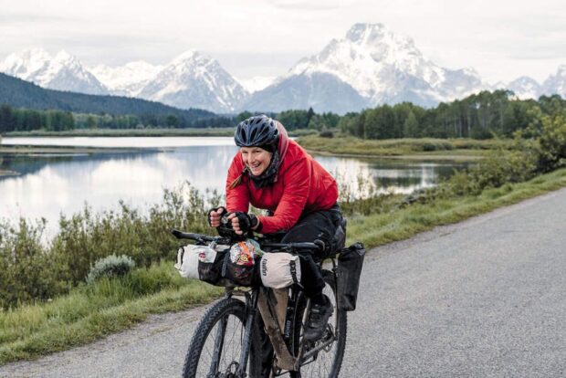 Gail Brown riding ultra endurance event