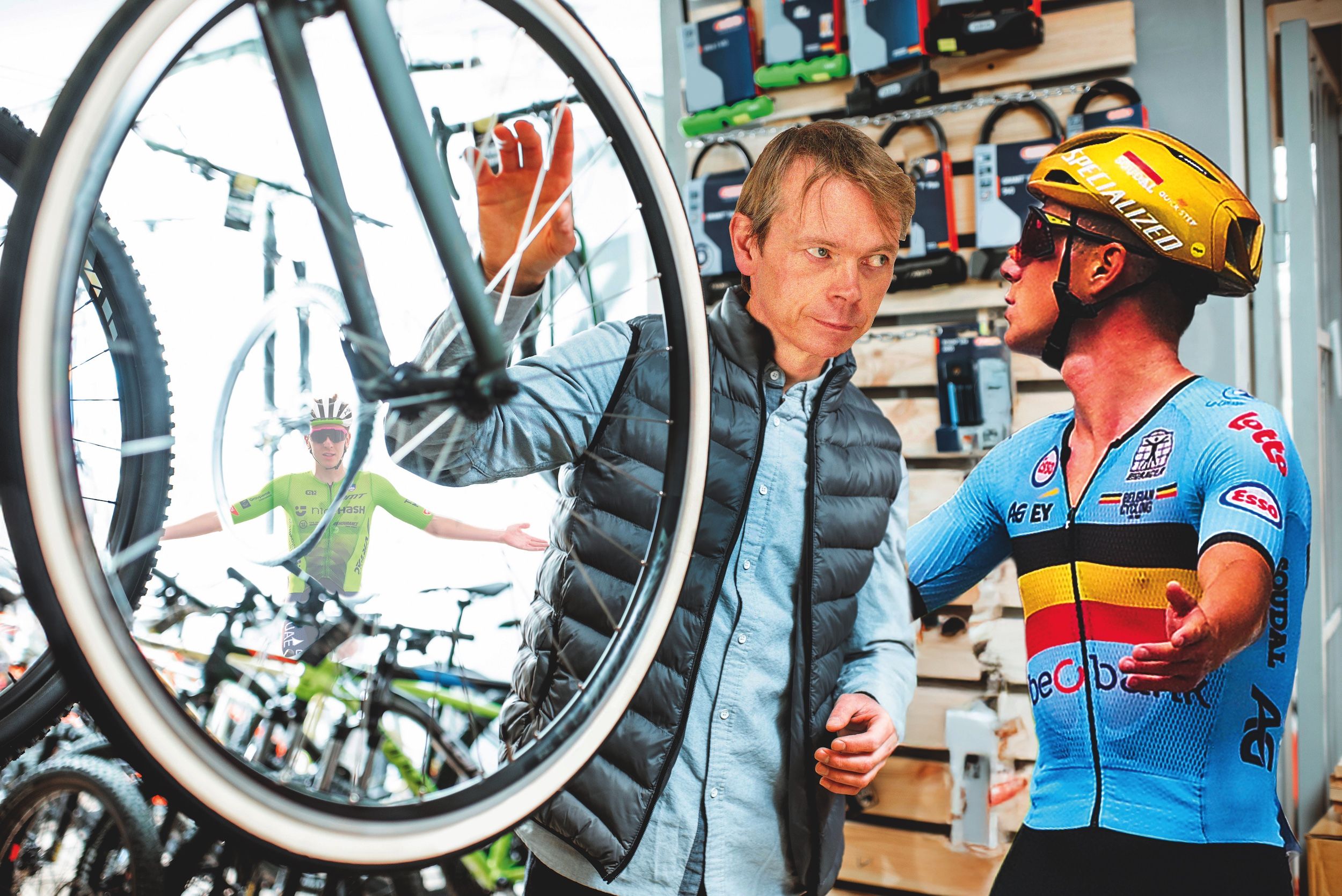 Il devrait être interdit à certains coureurs professionnels de s'approcher d'un jeu de clés Allen.