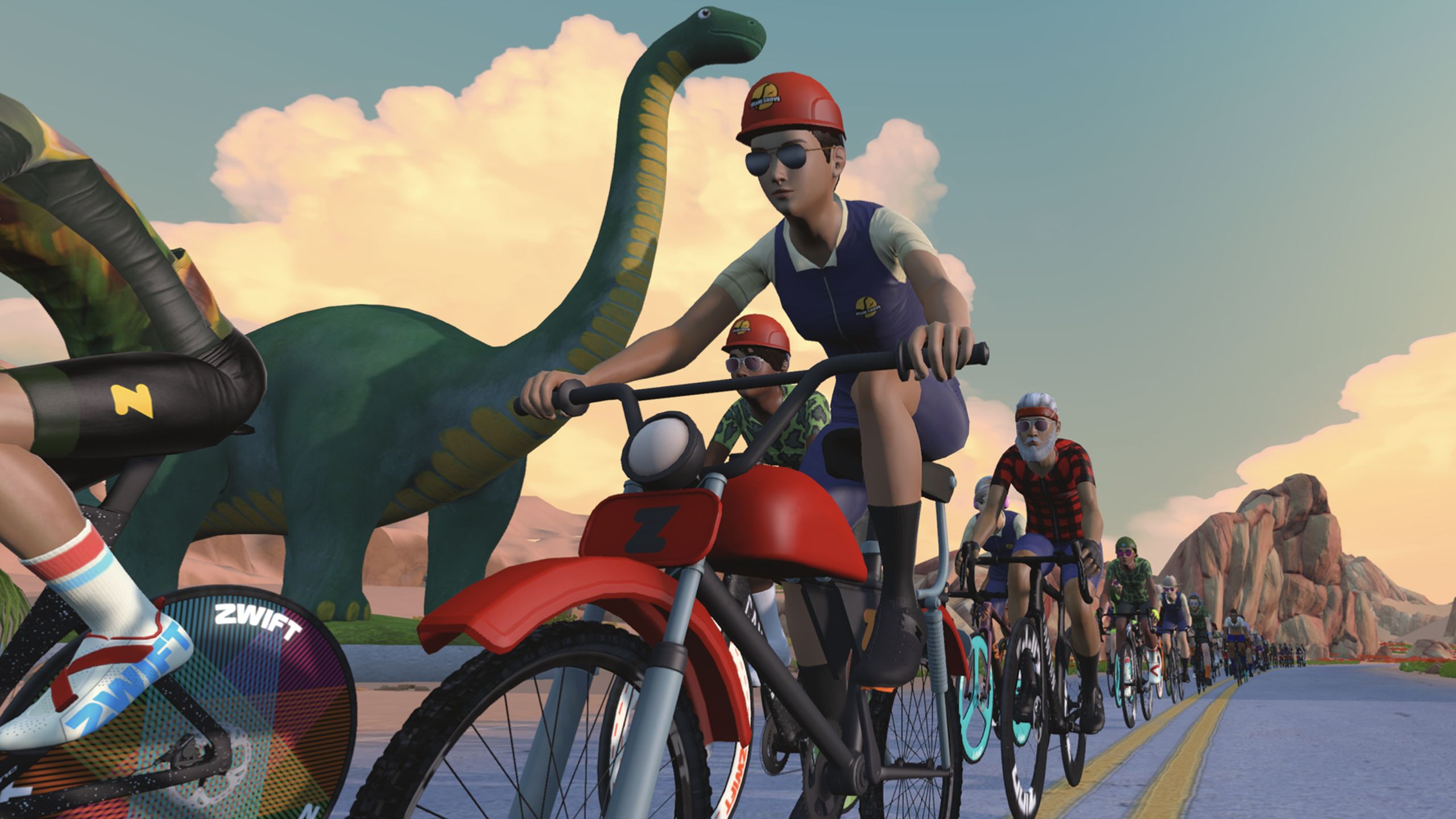 Avatars prêts – le nouveau Big Spin de Zwift est sur le point de commencer