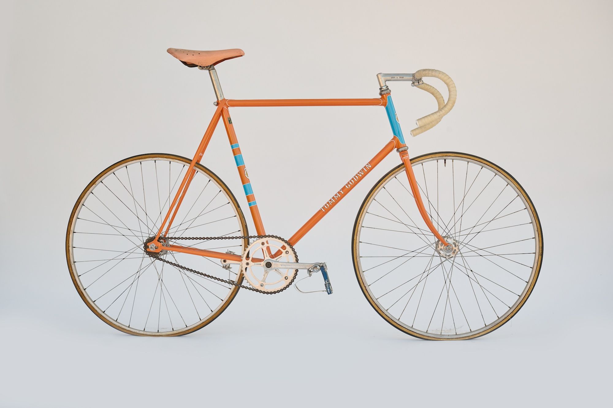 Un vélo de piste de champion du monde construit par un olympien