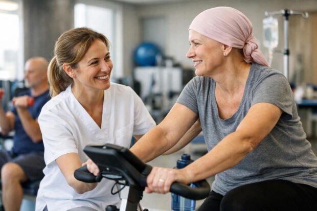Je suis kinésithérapeute en oncologie et voici comment le sport aide à supporter la chimio