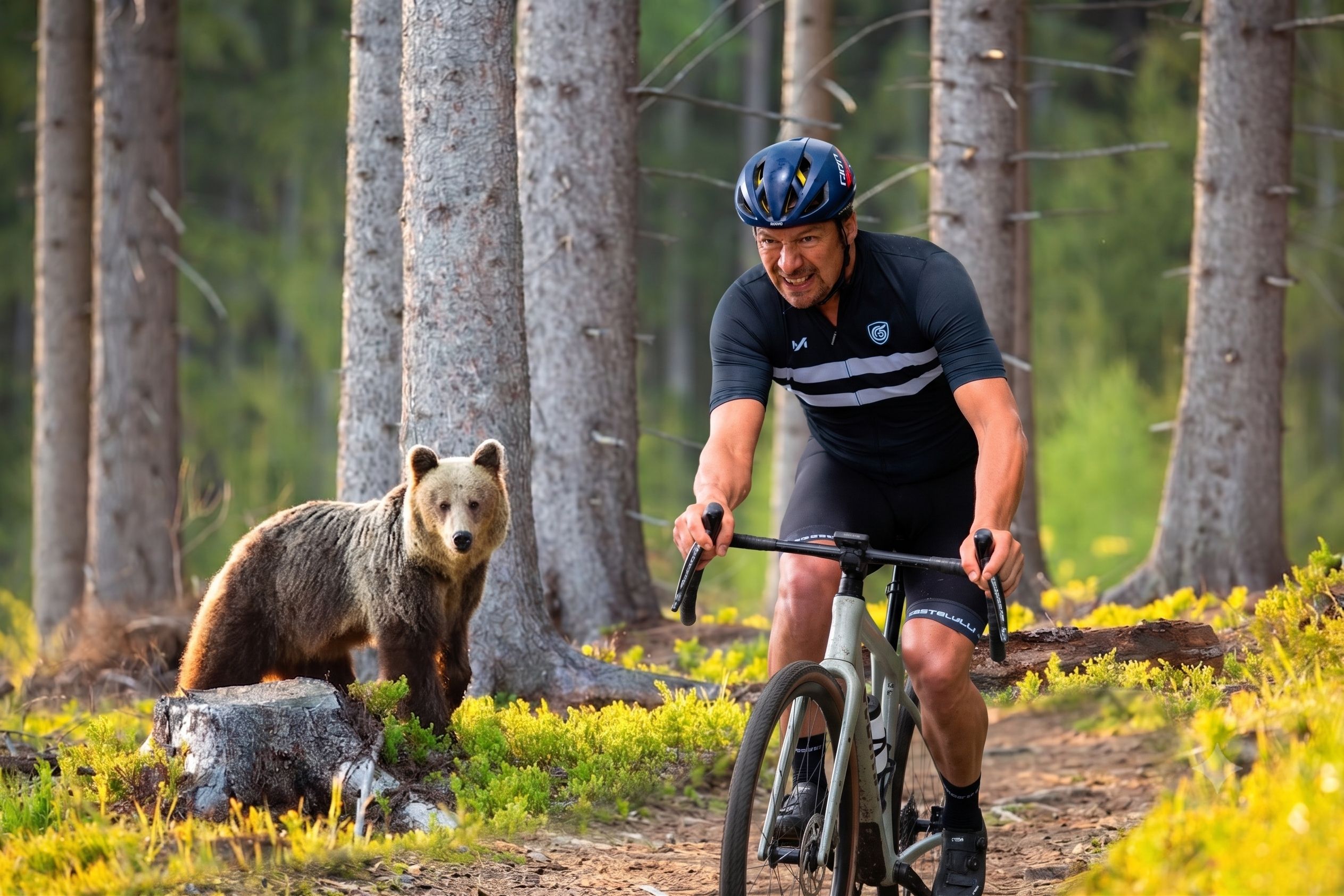 « Il y avait un ours parmi moi. Et si l'on en croit ses selles, c'était un gros problème" : j'ai traversé à vélo la capitale européenne des ours.