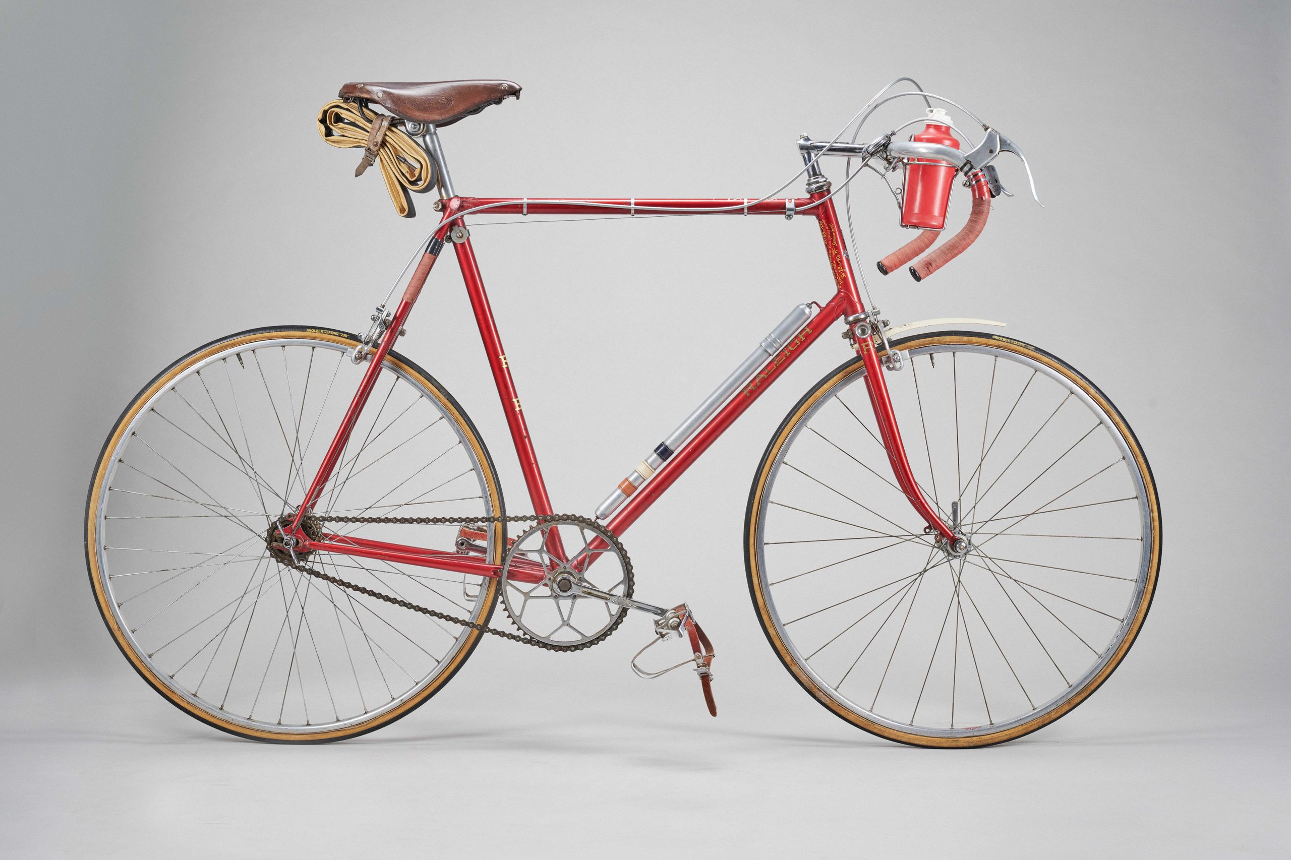 Le vélo sur lequel Ray Booty a franchi la barrière des quatre heures sur 100 miles