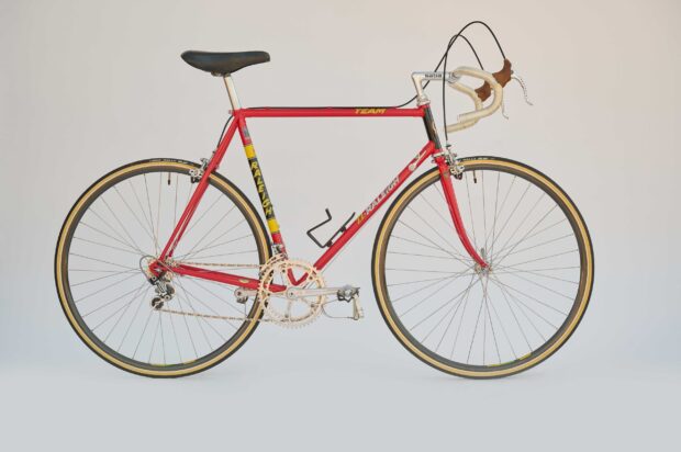 Lorsqu'un médaillé olympique faisait son retour, un vélo spécial lui arrivait bientôt