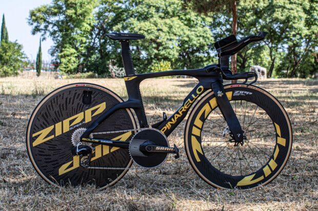 Tom Pidcock's Pinarello Bolide F TT bike