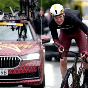 19-year-old American cyclist Ezra Caudell
