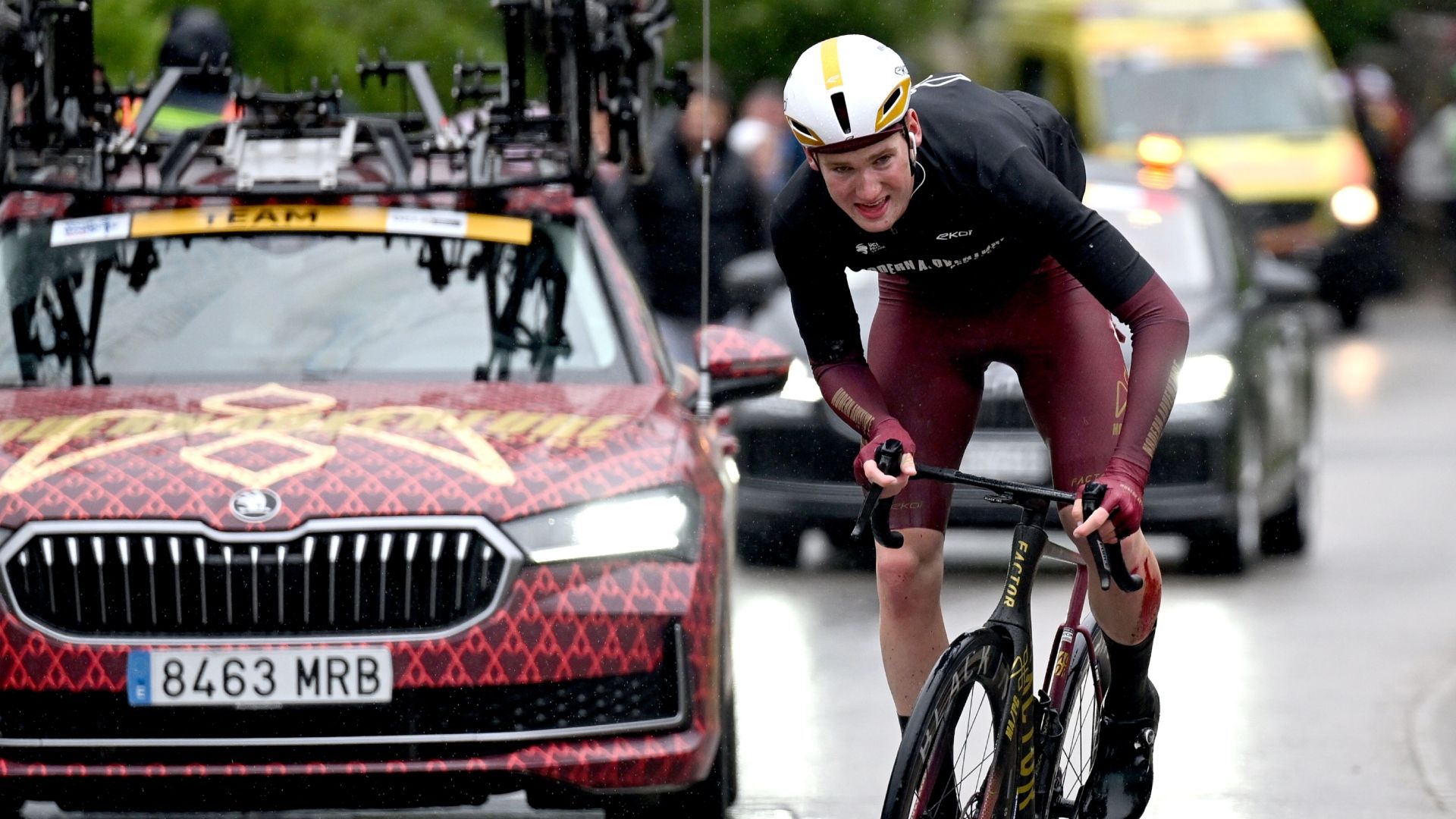 19-year-old American cyclist Ezra Caudell