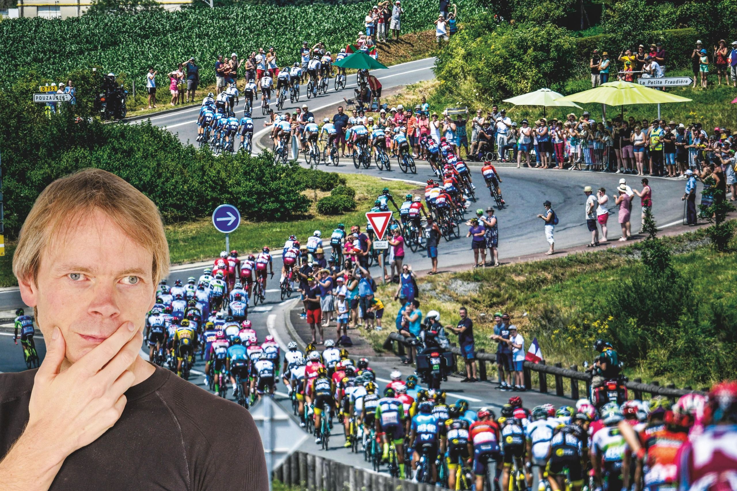 Si vous essayiez d'inventer le cyclisme professionnel aujourd'hui, vous ne dépasseriez pas l'évaluation des risques.