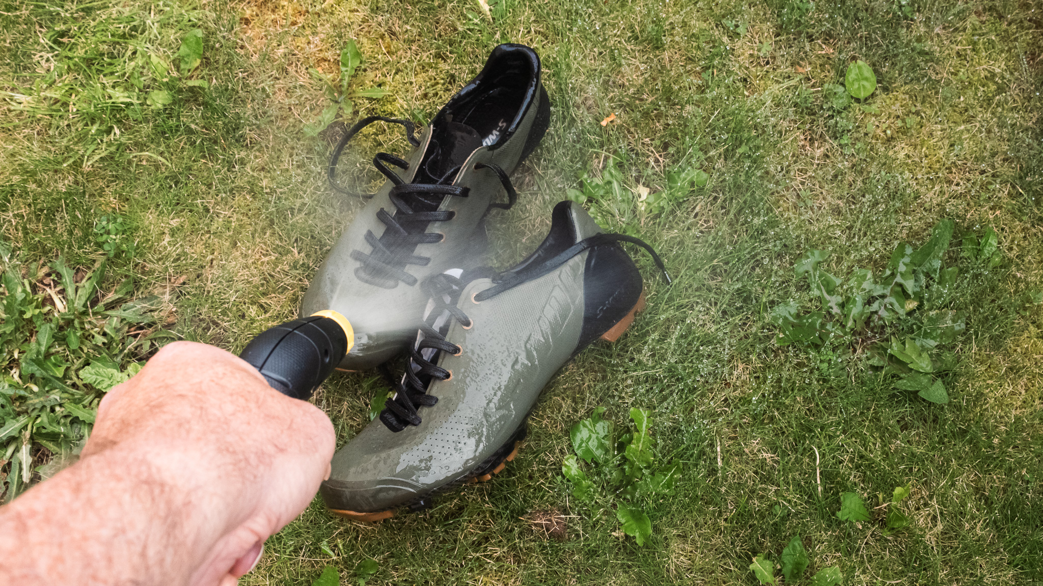 Les chaussures de cyclisme de nettoyage pliables Kärcher OC3