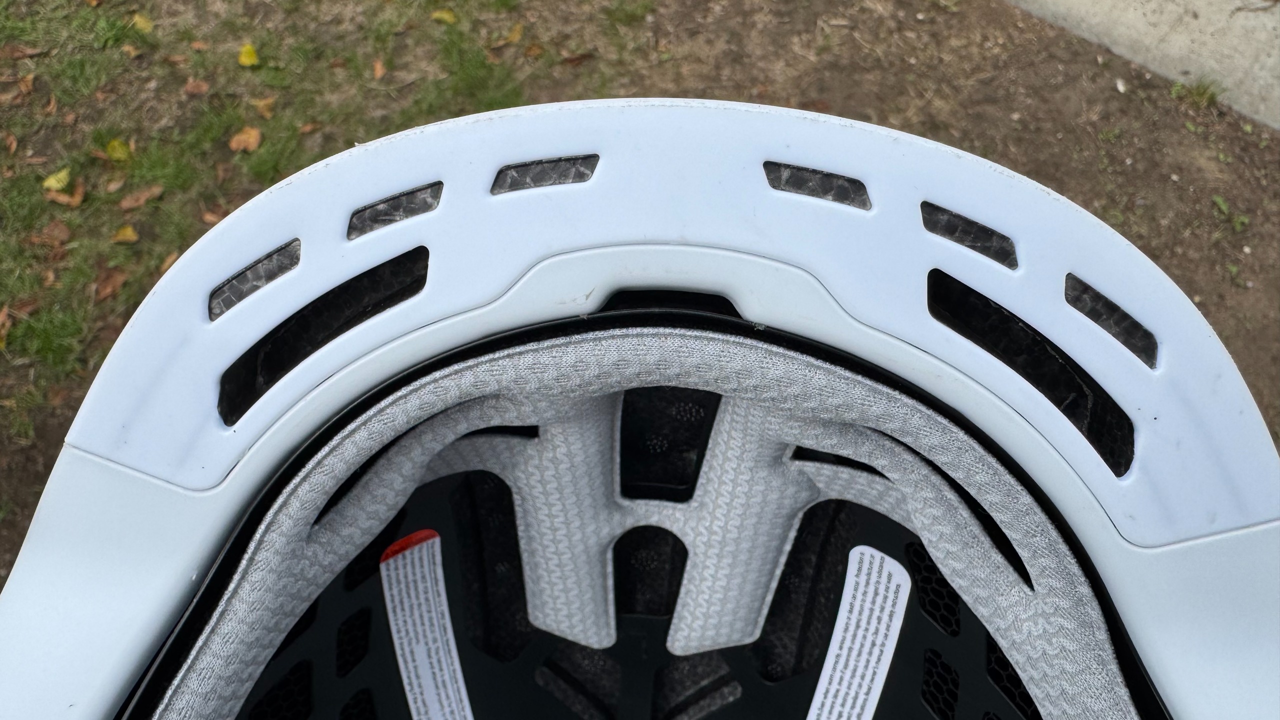 Aérations AirEvac sur le casque Smith Dispatch