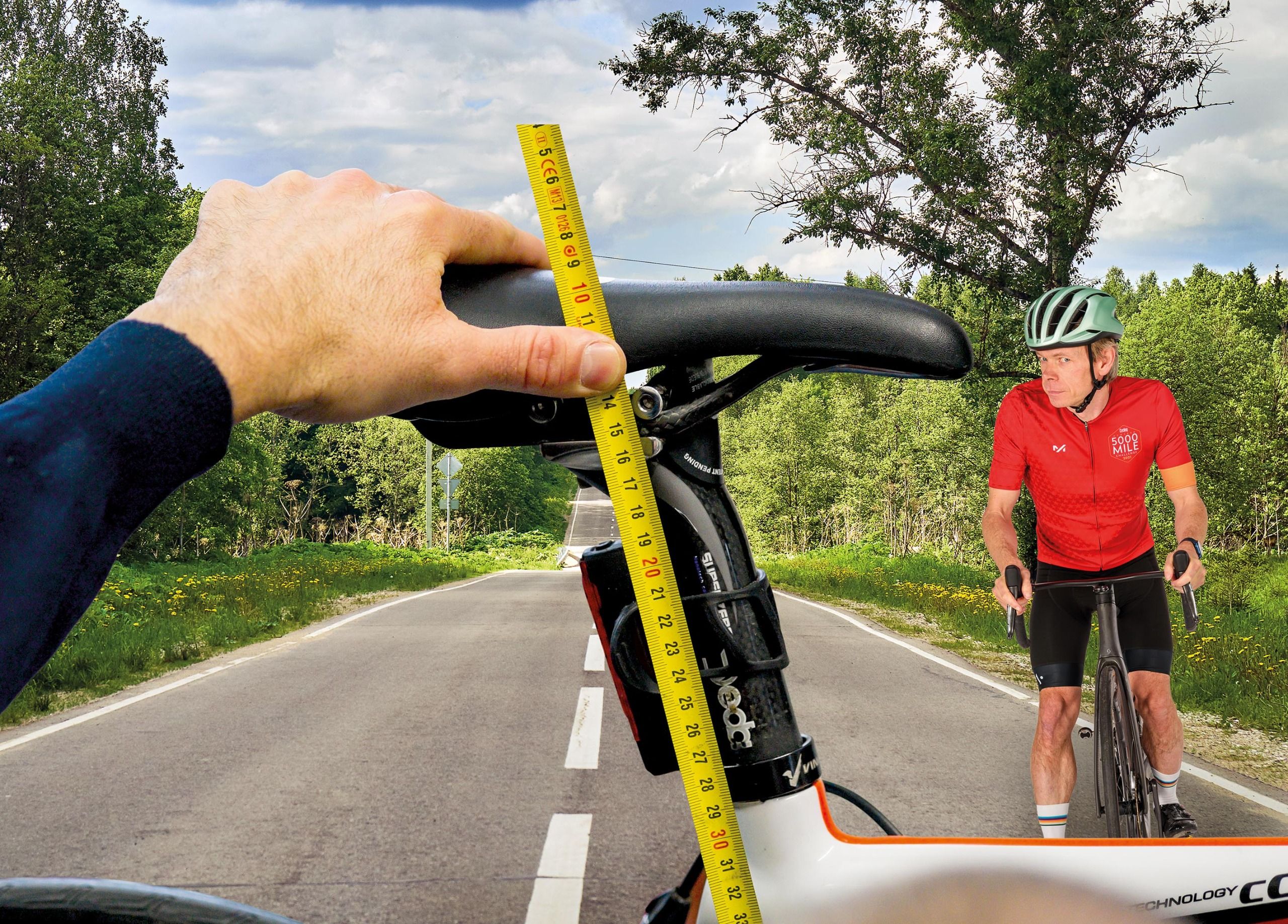 "Votre selle doit être de niveau, sauf si vous êtes un triathlète, un contre-la-montre ou un autre genre de cinglé"